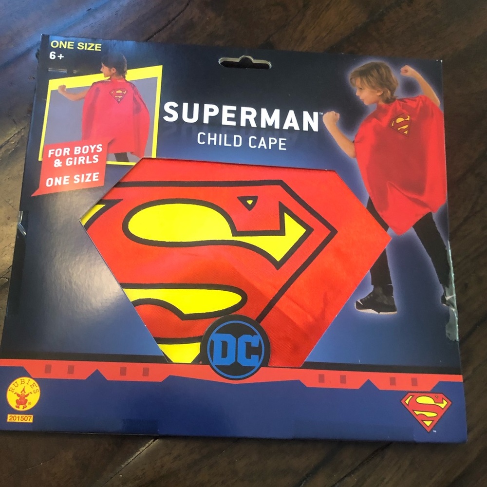 👓 SUPERMAN cape 🦸🏻‍♂️
